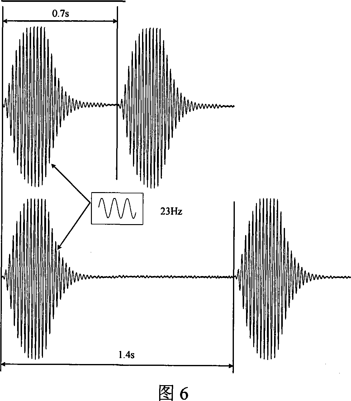 Piping inside and outside communication device based on very low frequency power electromagnetic pulse