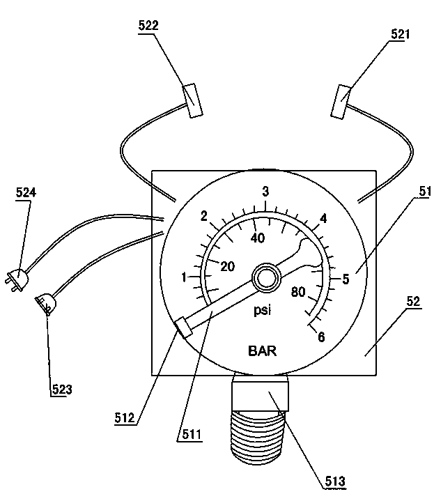 Silicon-controlled water pump pressure regulation control device