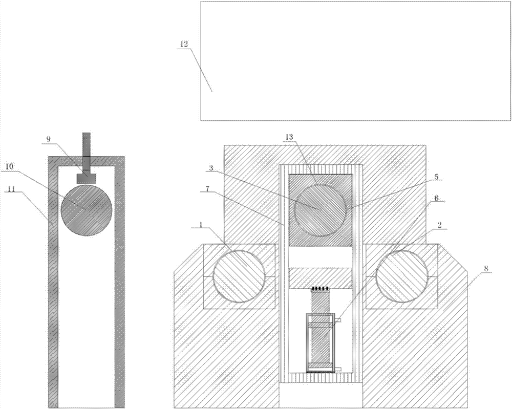 Four-shaft horizontal forming and bending machine for machining corrugated culvert pipe