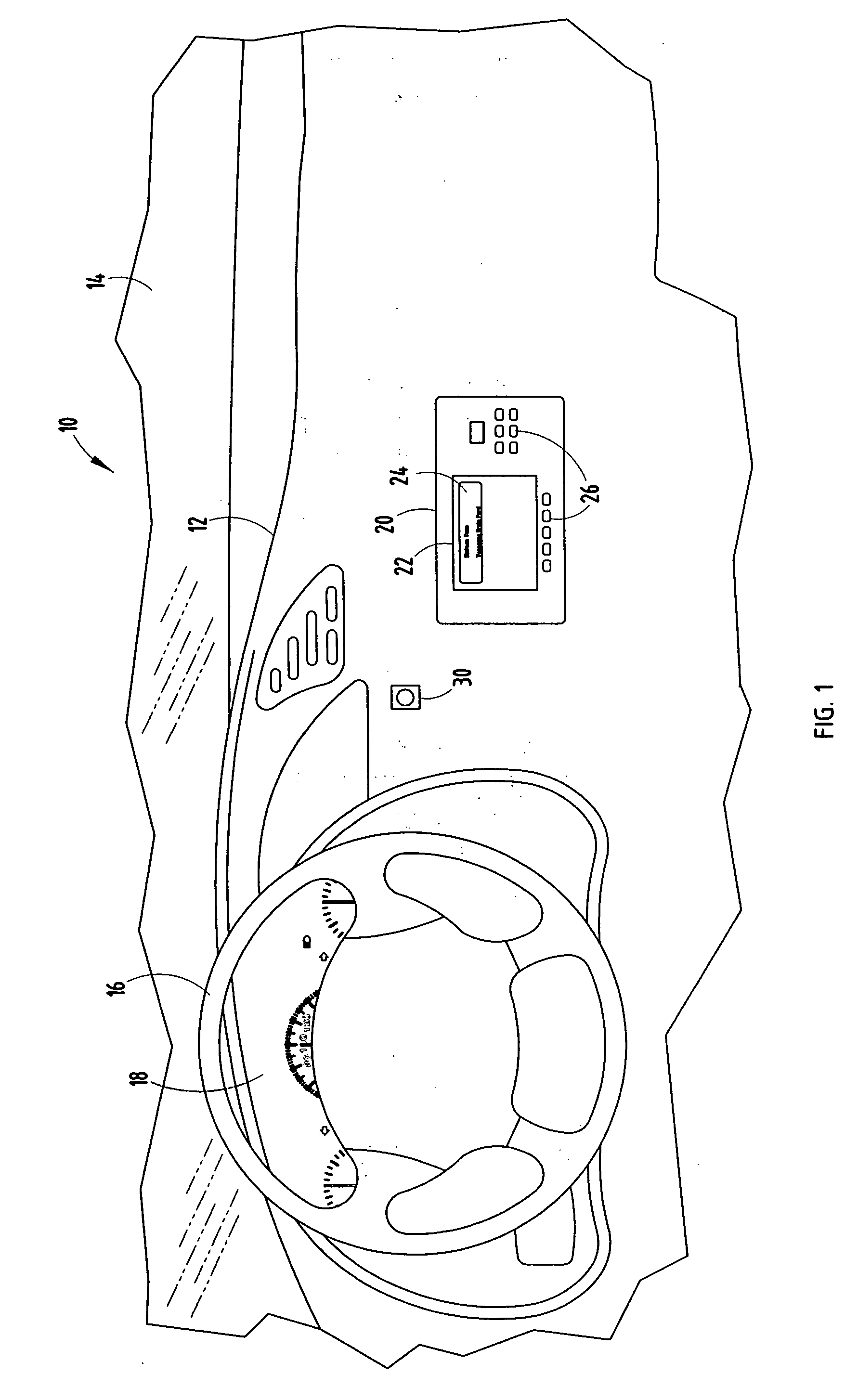 System and method of controlling scrolling text display