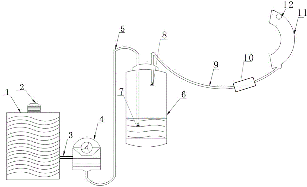 Aqueous layer separation type air purification respirator