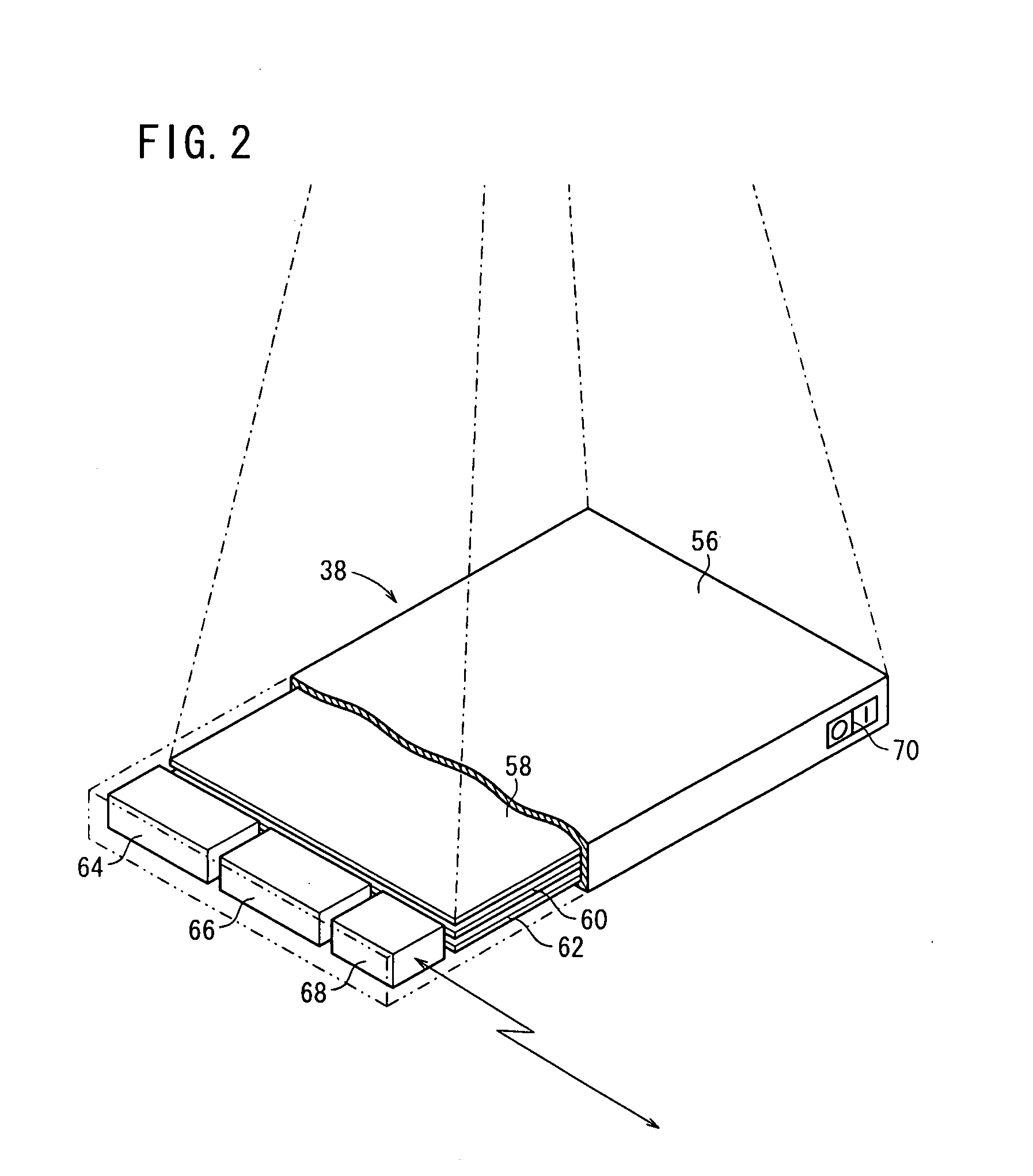 Radiographic image capturing system