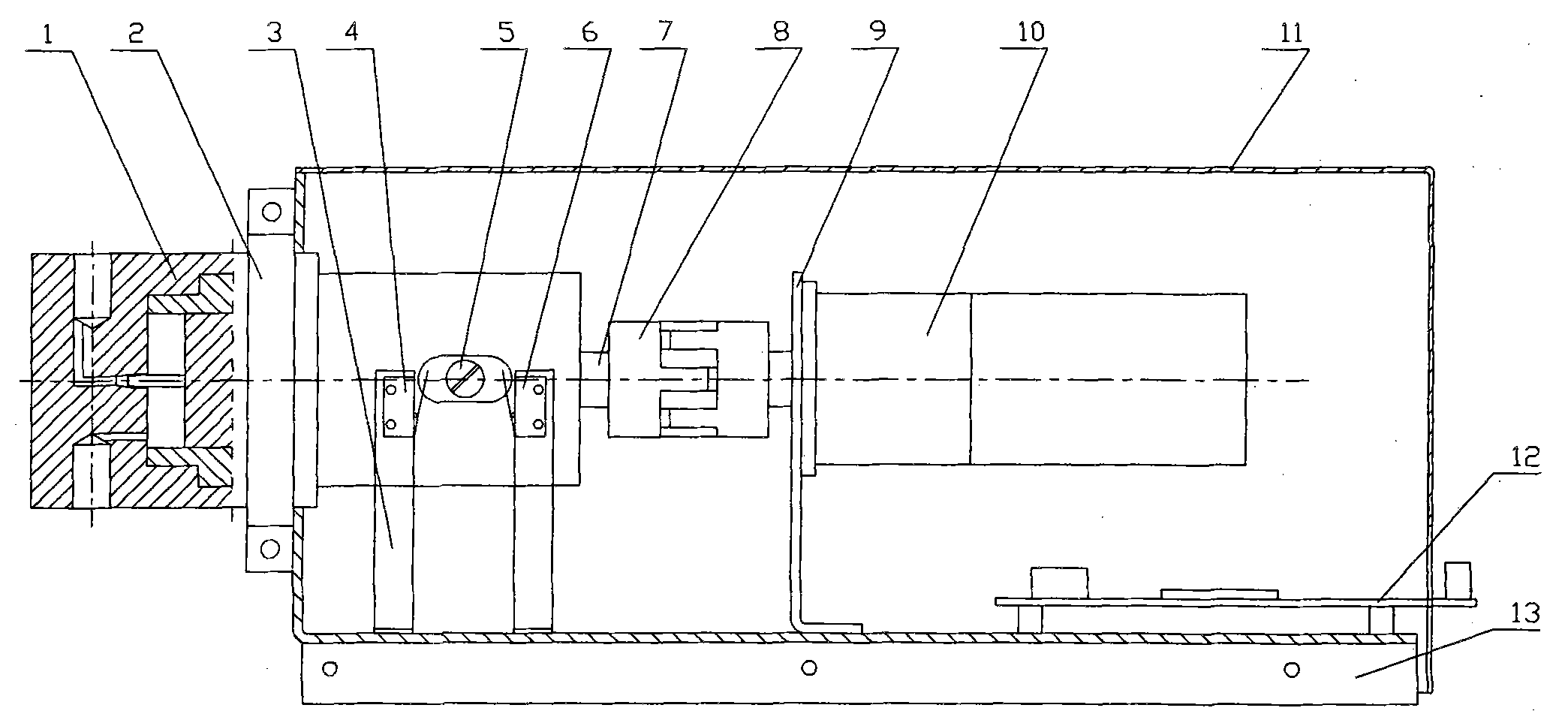 Electric auto-control pressure regulating valve for micro-reaction equipment