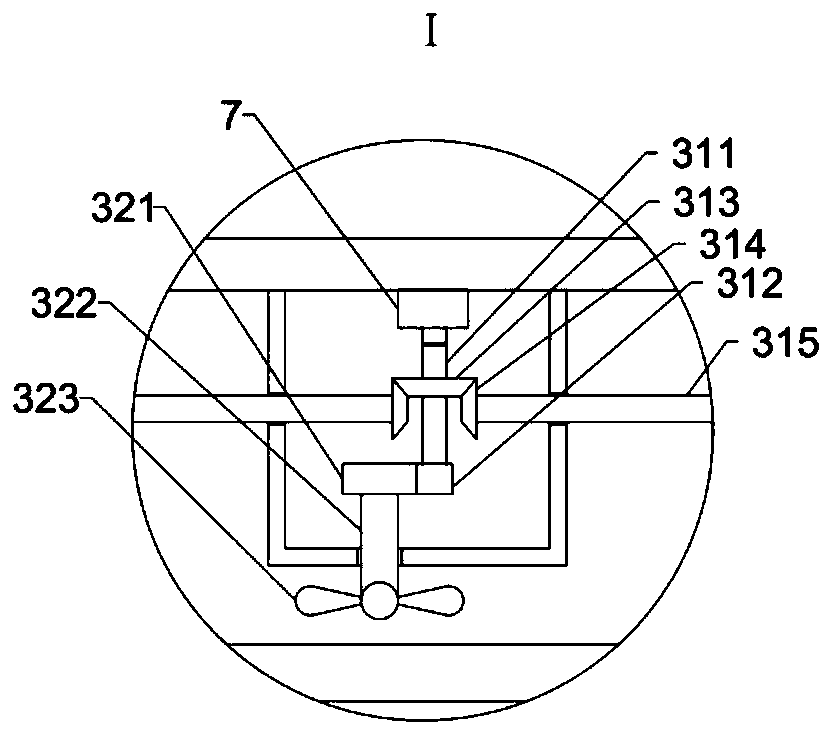 Auxiliary heat dissipation device for ring main unit