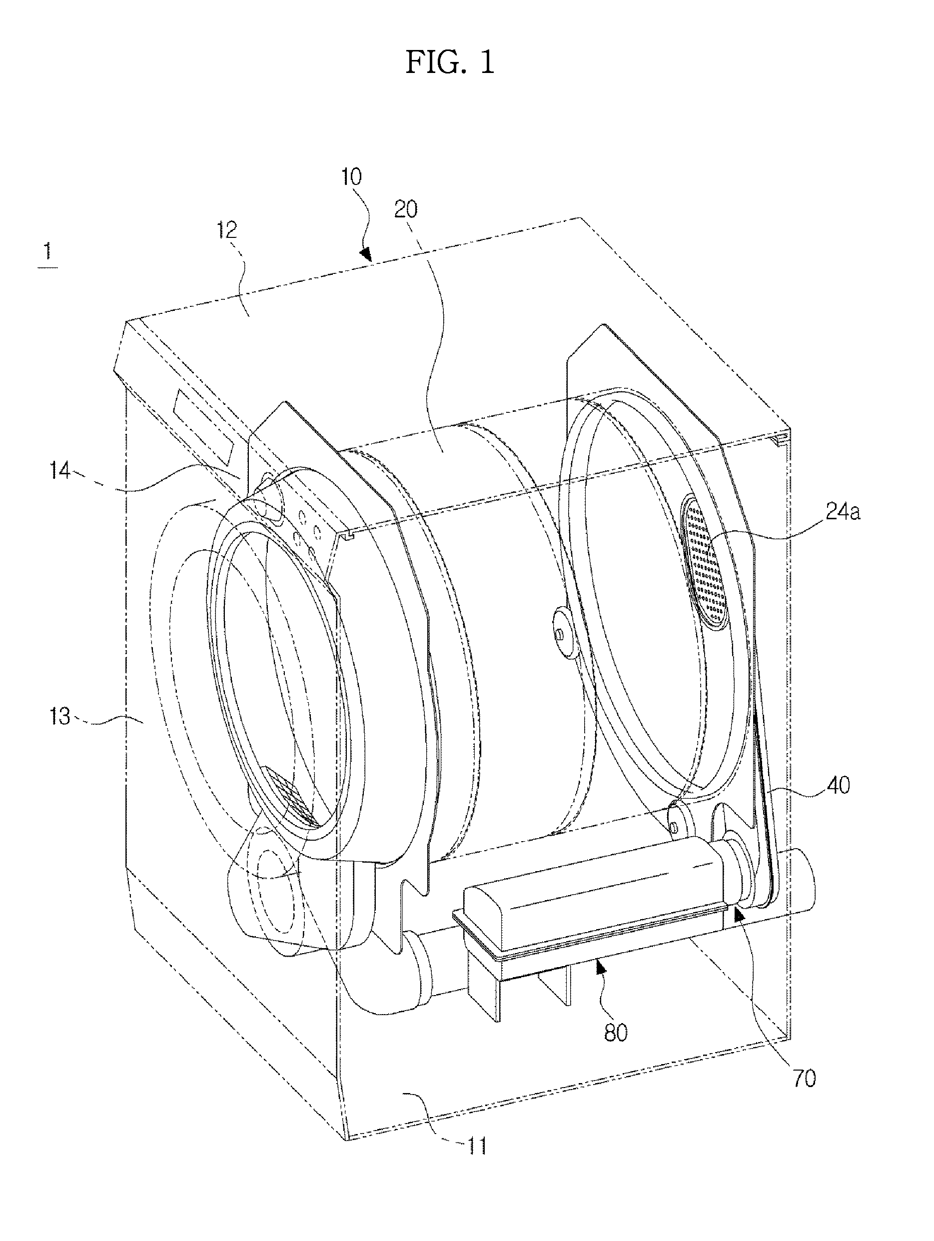 Clothing dryer and blockage detection method thereof