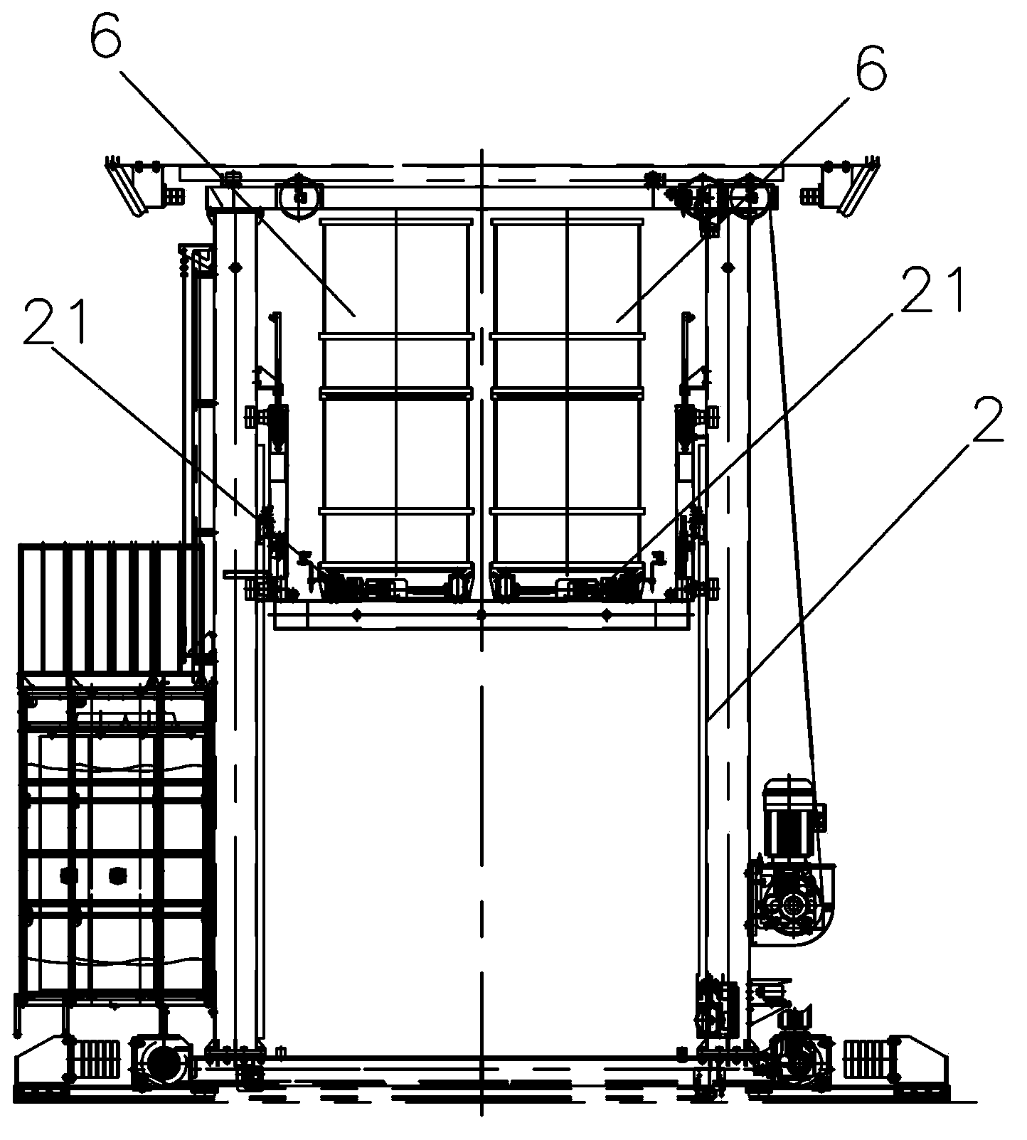 Cut tobacco box storage and delivery conveying system