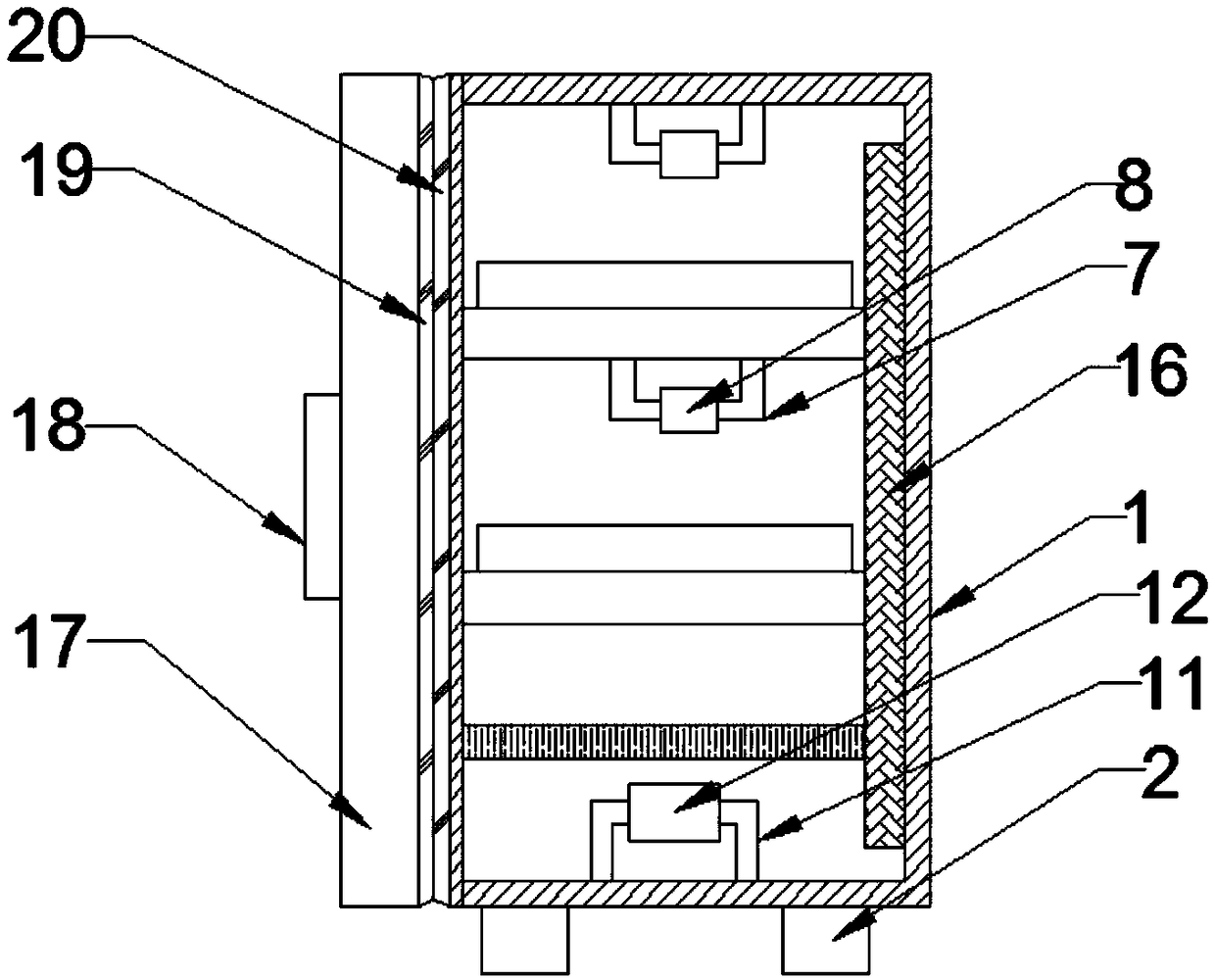 Novel domestic multifunctional medical box