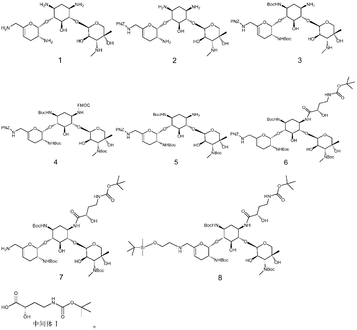 A kind of preparation method of prazogamicin antibiotic