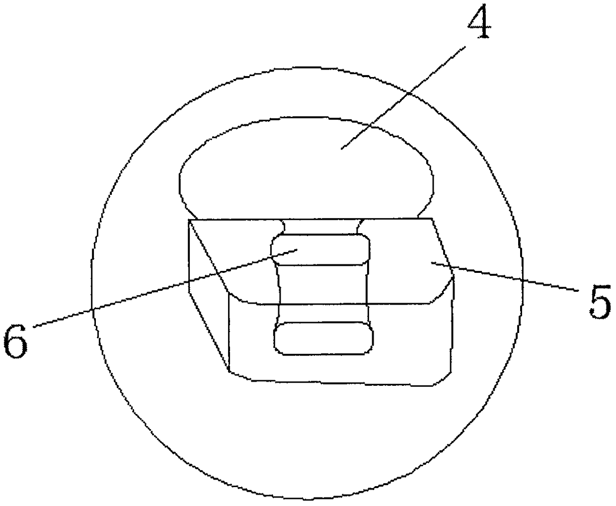 Self-tapping trip bolt and its application