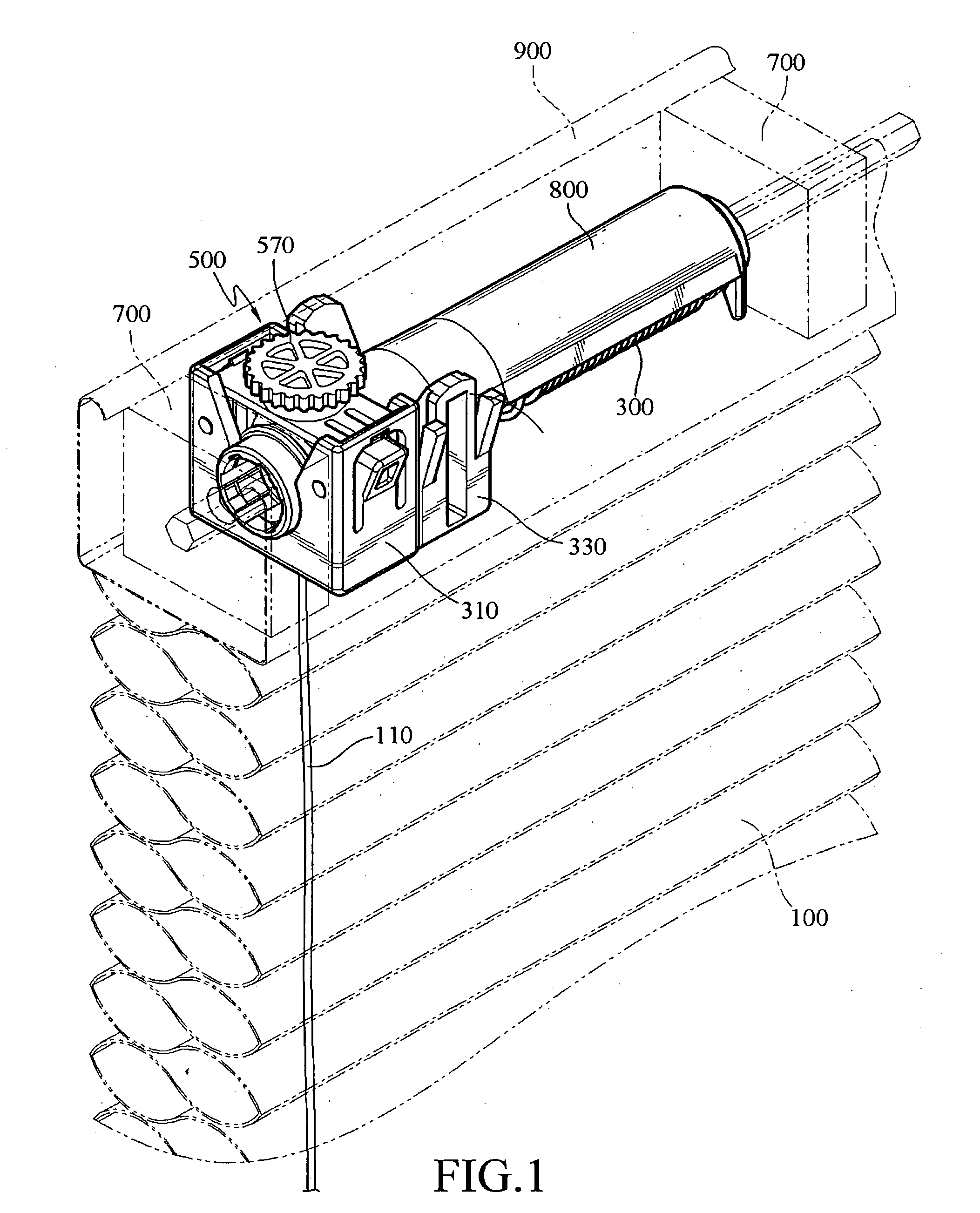 Device for winding suspension cord of blind