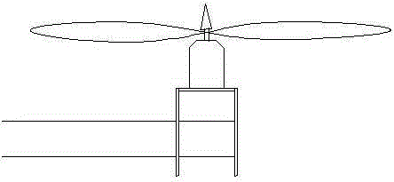 Tilt-rotor based on combination of four rotor wings and fixed wing