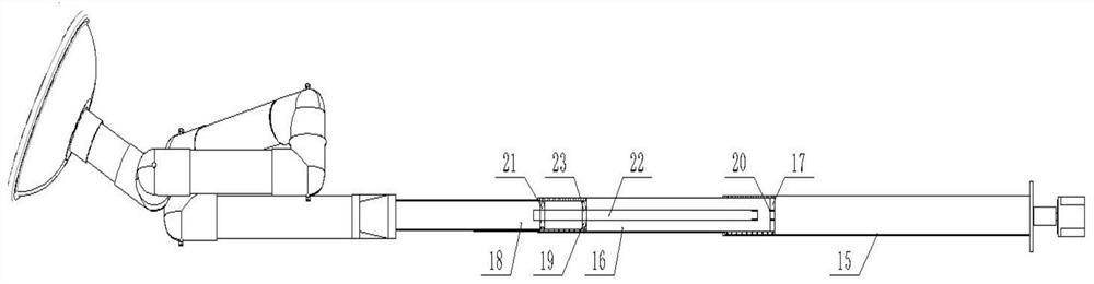 Multistage telescopic universal exhaust hood for laboratory