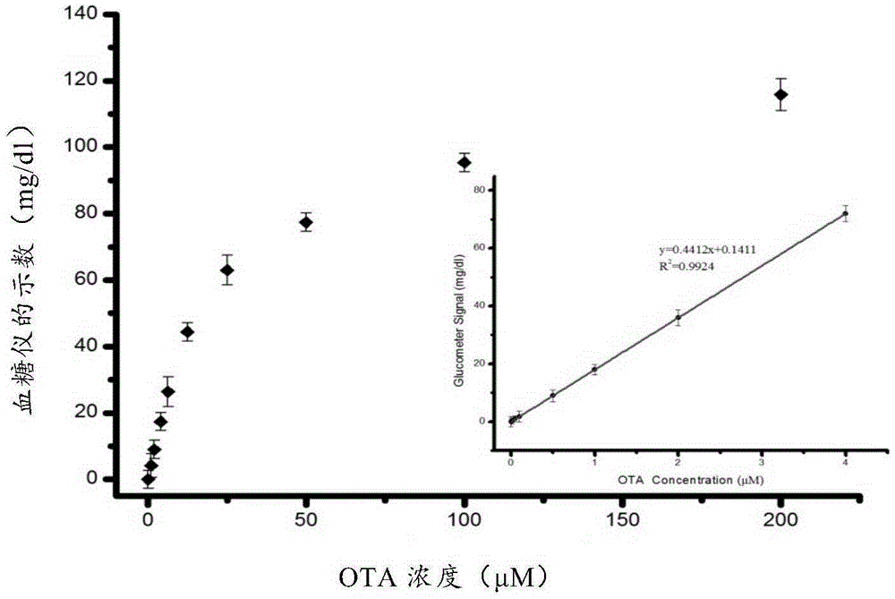 Method for quantitatively detecting ochratoxin A
