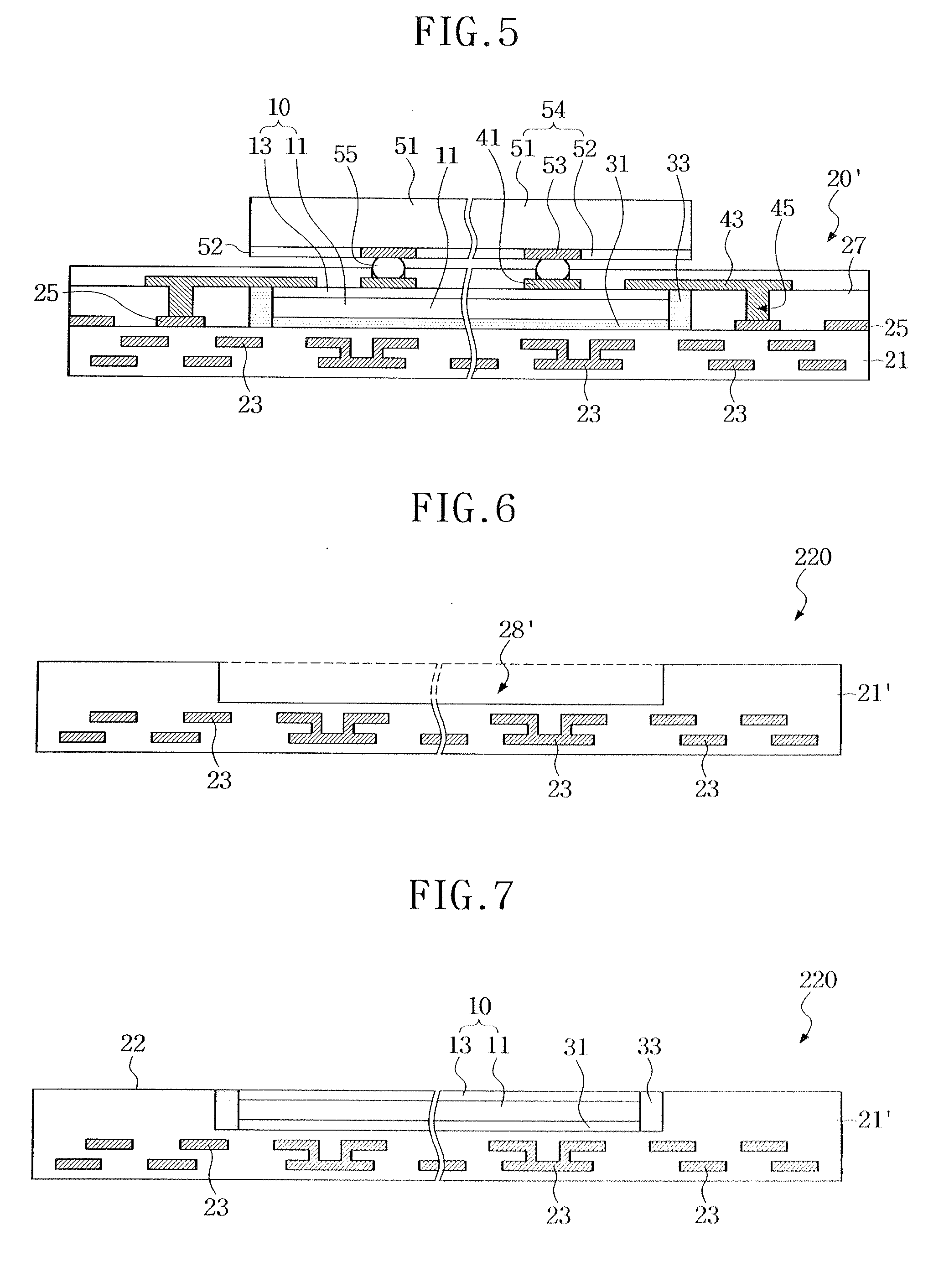 Method of manufacturing semiconductor device with embedded interposer