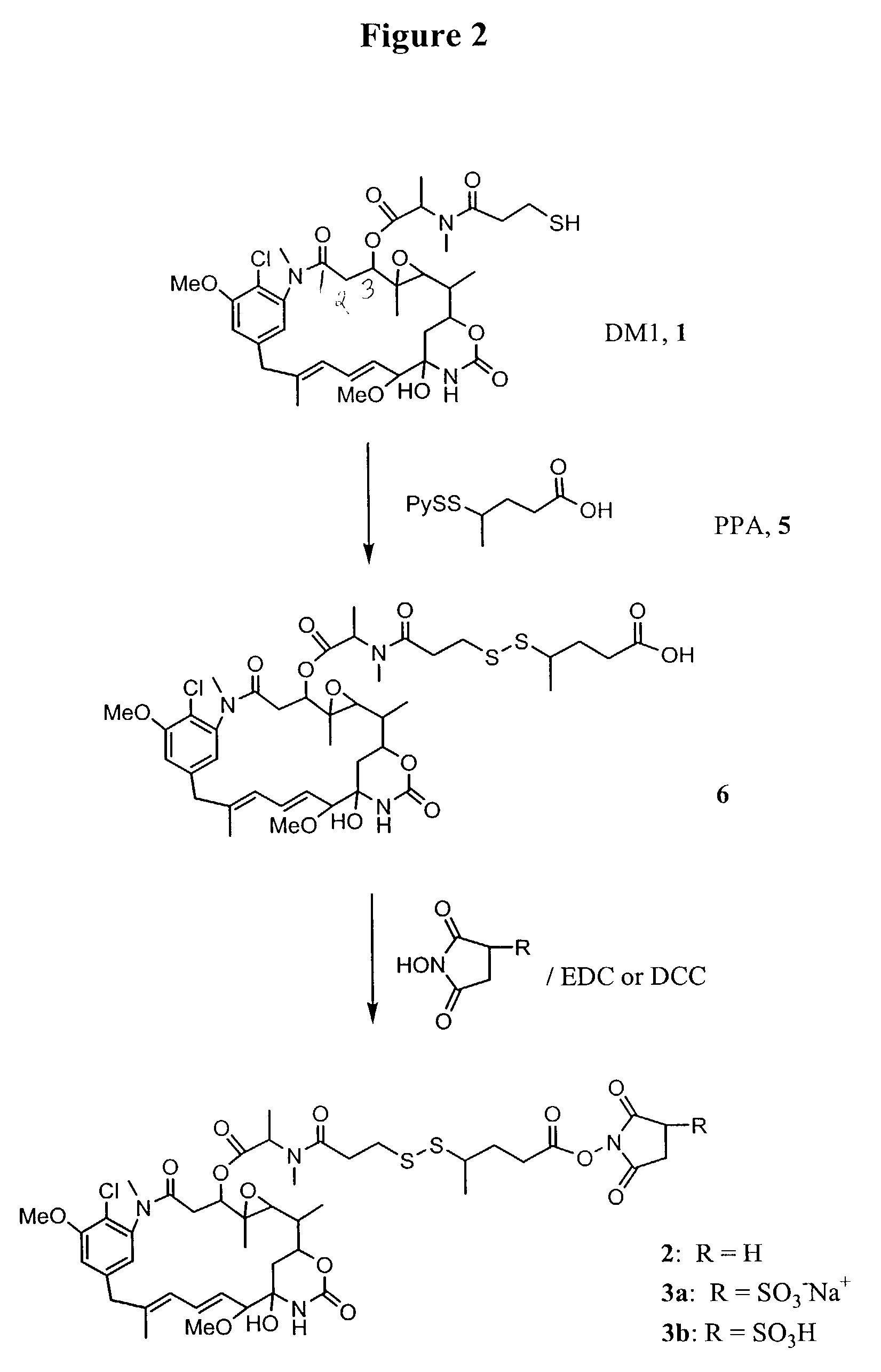 Methods for preparation of cytotoxic conjugates of maytansinoids and cell binding agents