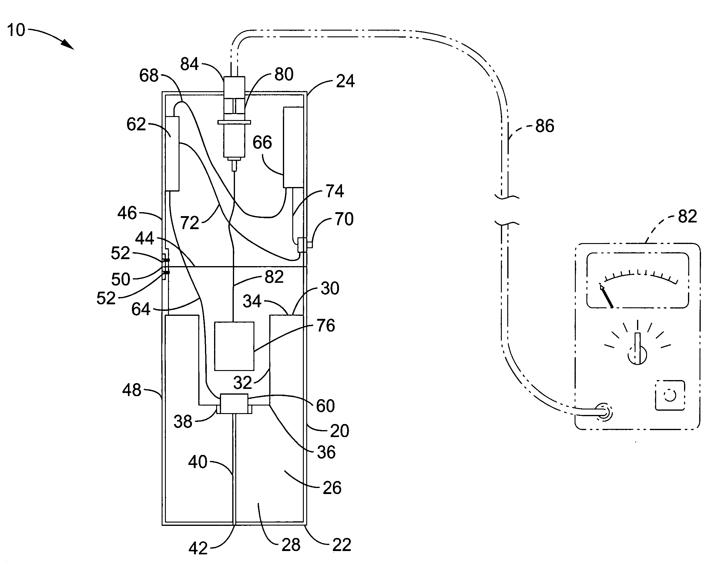 Probe apparatus with laser guiding for locating a source of radioactivity