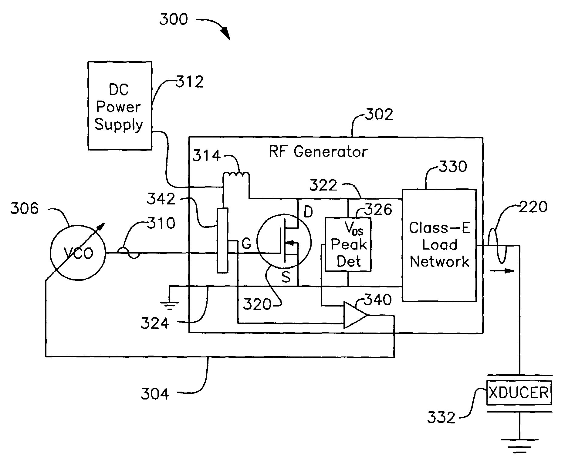 Phase control of megasonic RF generator for optimum operation