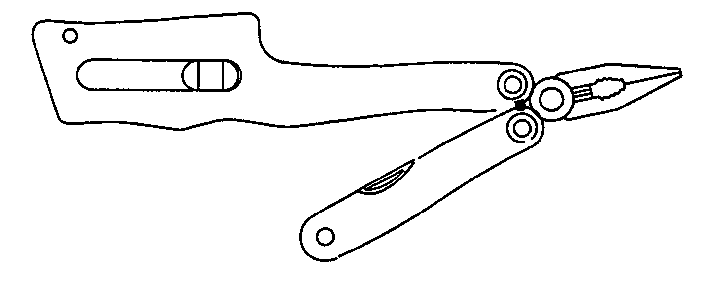 Plier tool combination