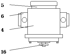 Light shaking demonstration device for simulating earthquake scene