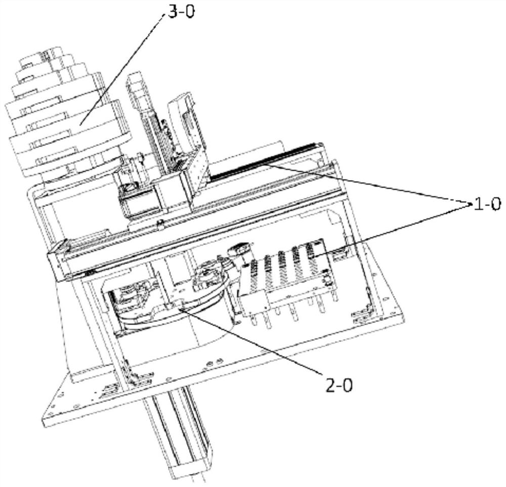 Low-impact high-reliability counterweight type automatic explosive pressing device for initiating explosive device