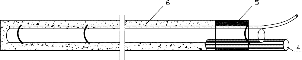 Fully bonded cement mortar bolt and grouting method