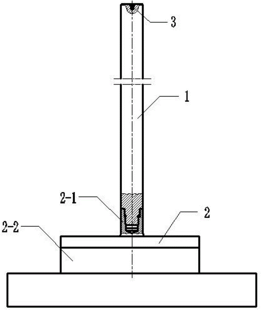 Driving disc clamp detection measuring tool during machining of steam turbine blades and machining method thereof