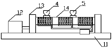 Automatic wire diameter control device of cable extruder