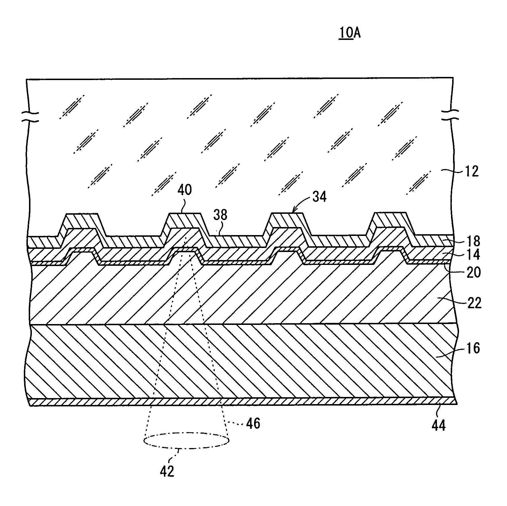 Optical information recording medum and azo-metal complex dye