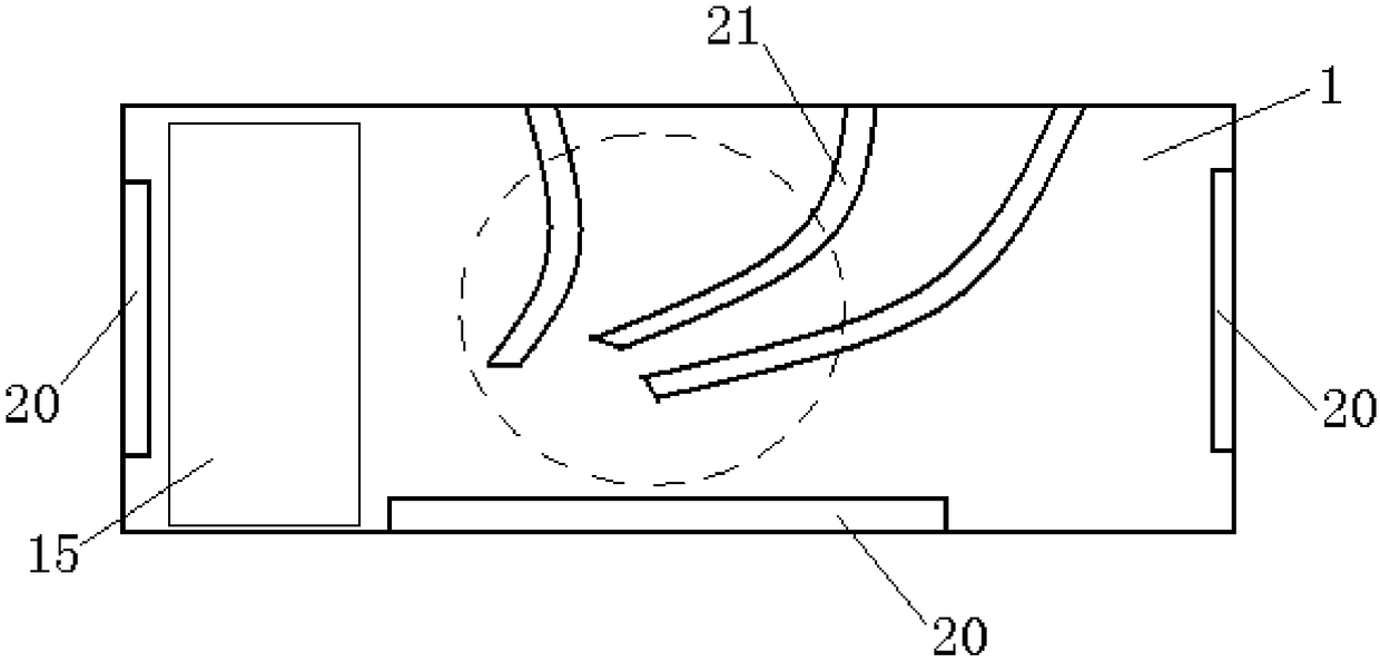 Improved structure of sample staining module of automatic slide stainer