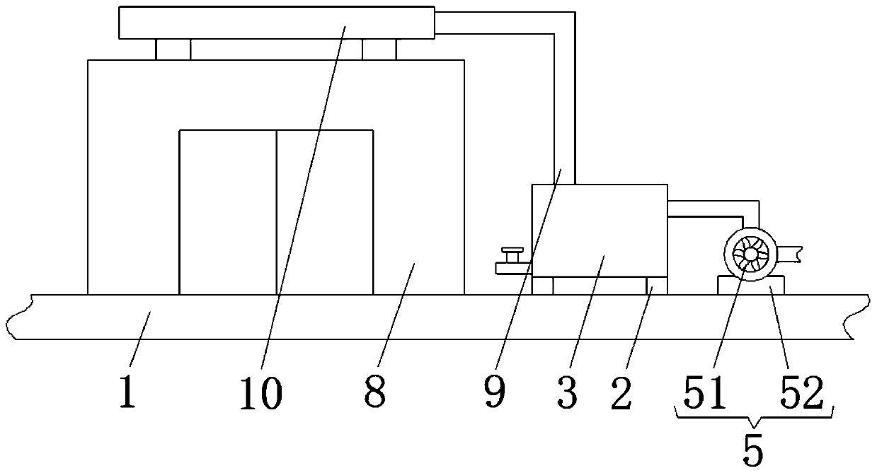 Paint spraying device for door and window production