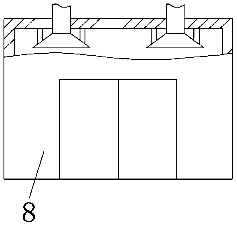 Paint spraying device for door and window production