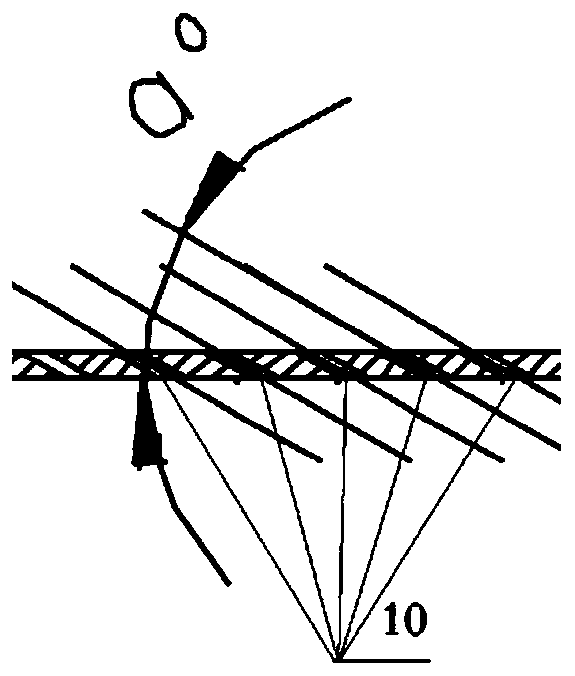 An evaporating tube combustion chamber