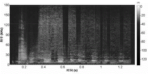 Acoustic driving and protecting method for sousa chinensis in construction sea area