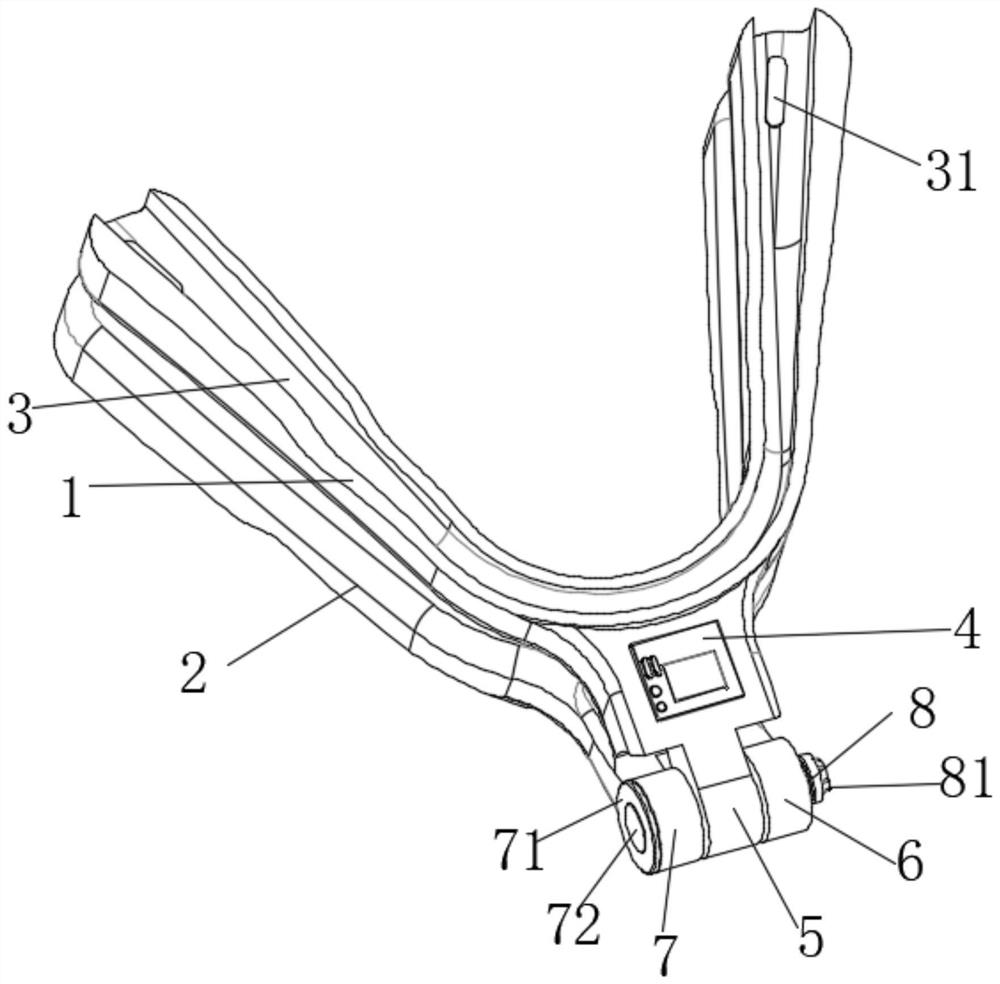 Intelligent rehabilitation device for radiotherapy department