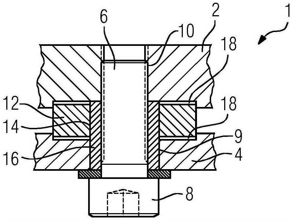 Mounting structure for an electric motor