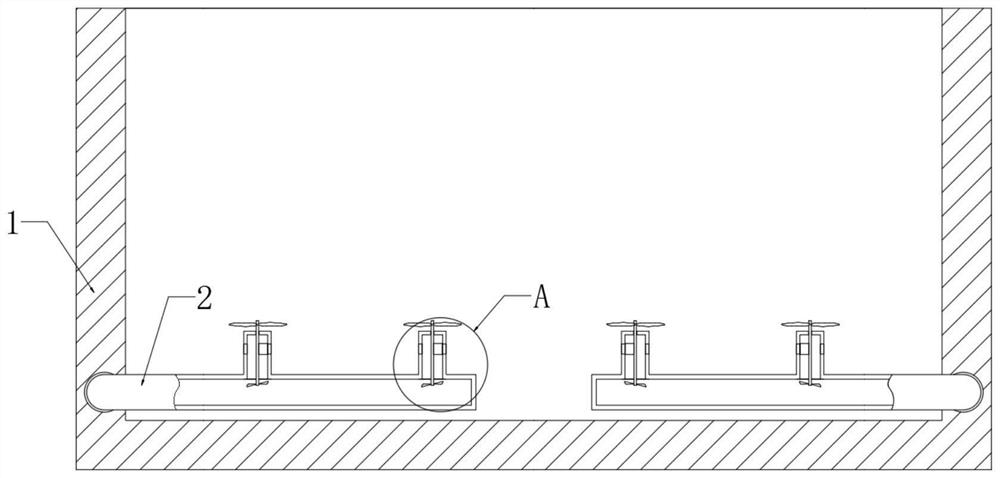 Efficient aeration oxygen-dissolving type microbial sewage treatment tank