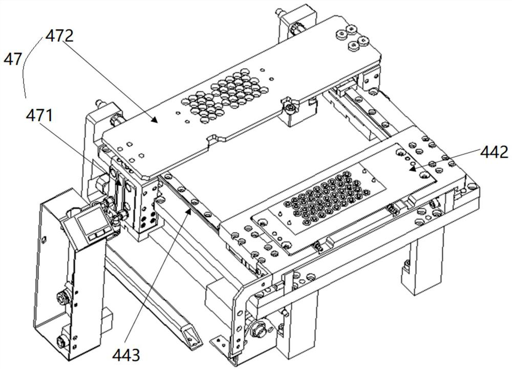 Key stripping feeding mechanism and working method thereof