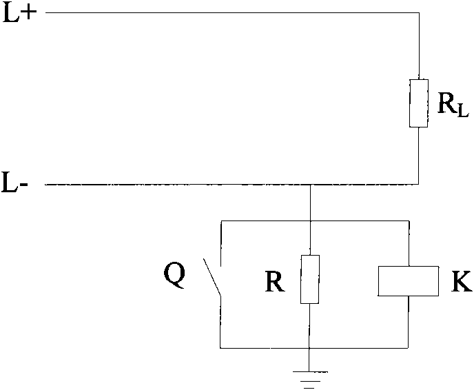 Unbalanced electric bridge-based grounding detection circuit for ...