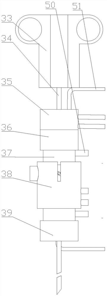 Needle insertion device for puncture needle