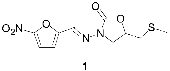 The preparation method of nifuratel