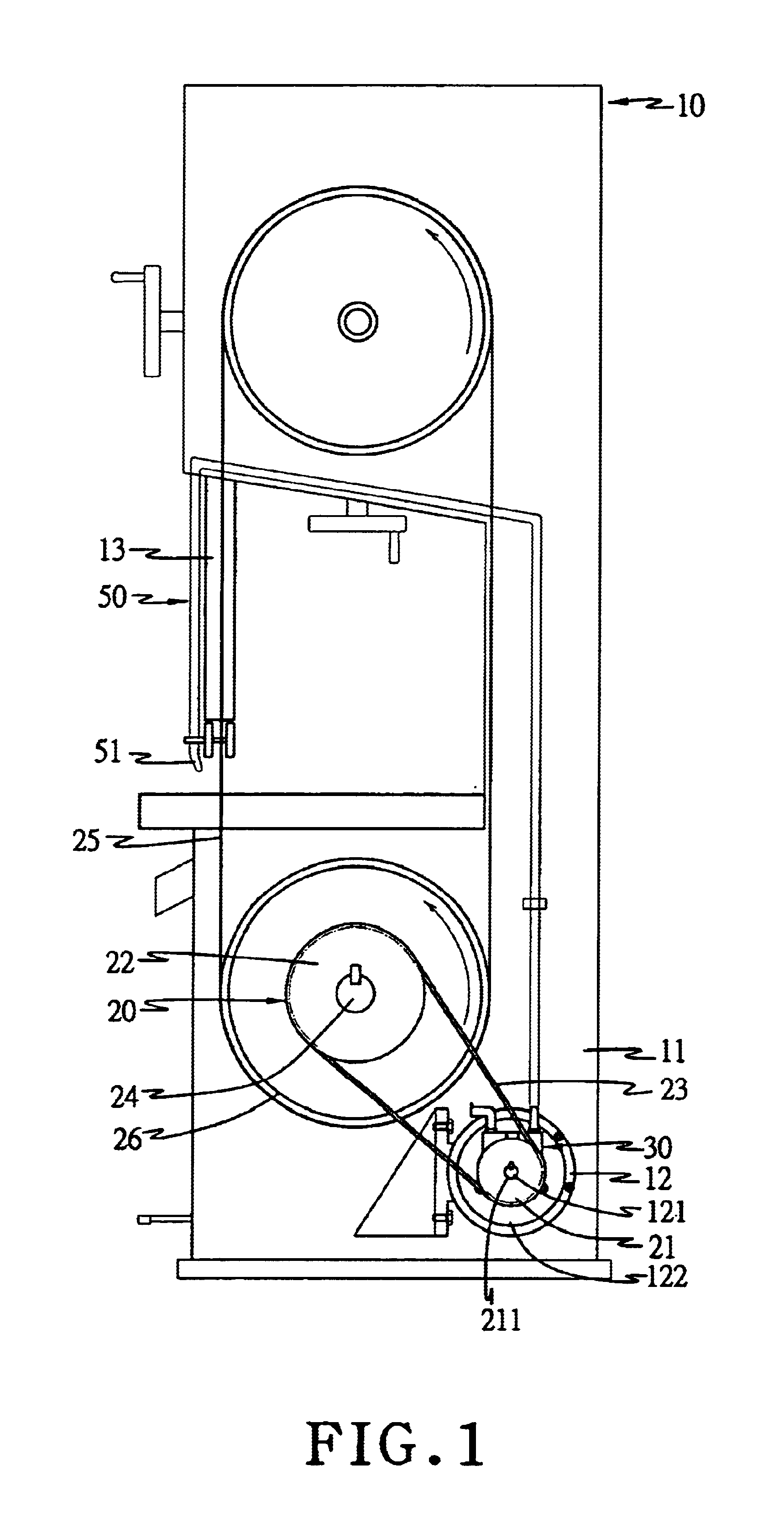 Sawdust removing device for a band saw machine