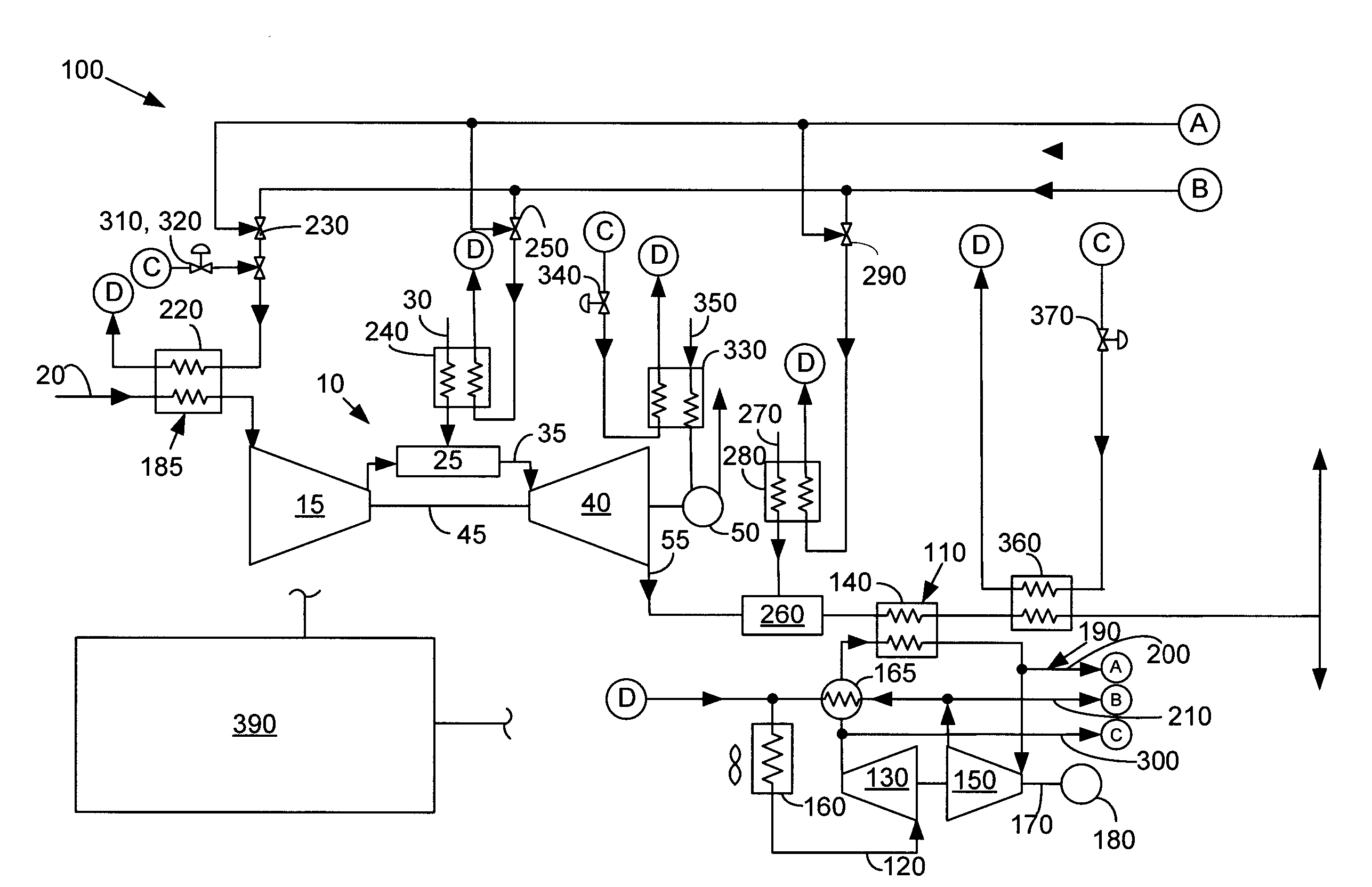 Gas Turbine Engine with Integrated Bottoming Cycle System