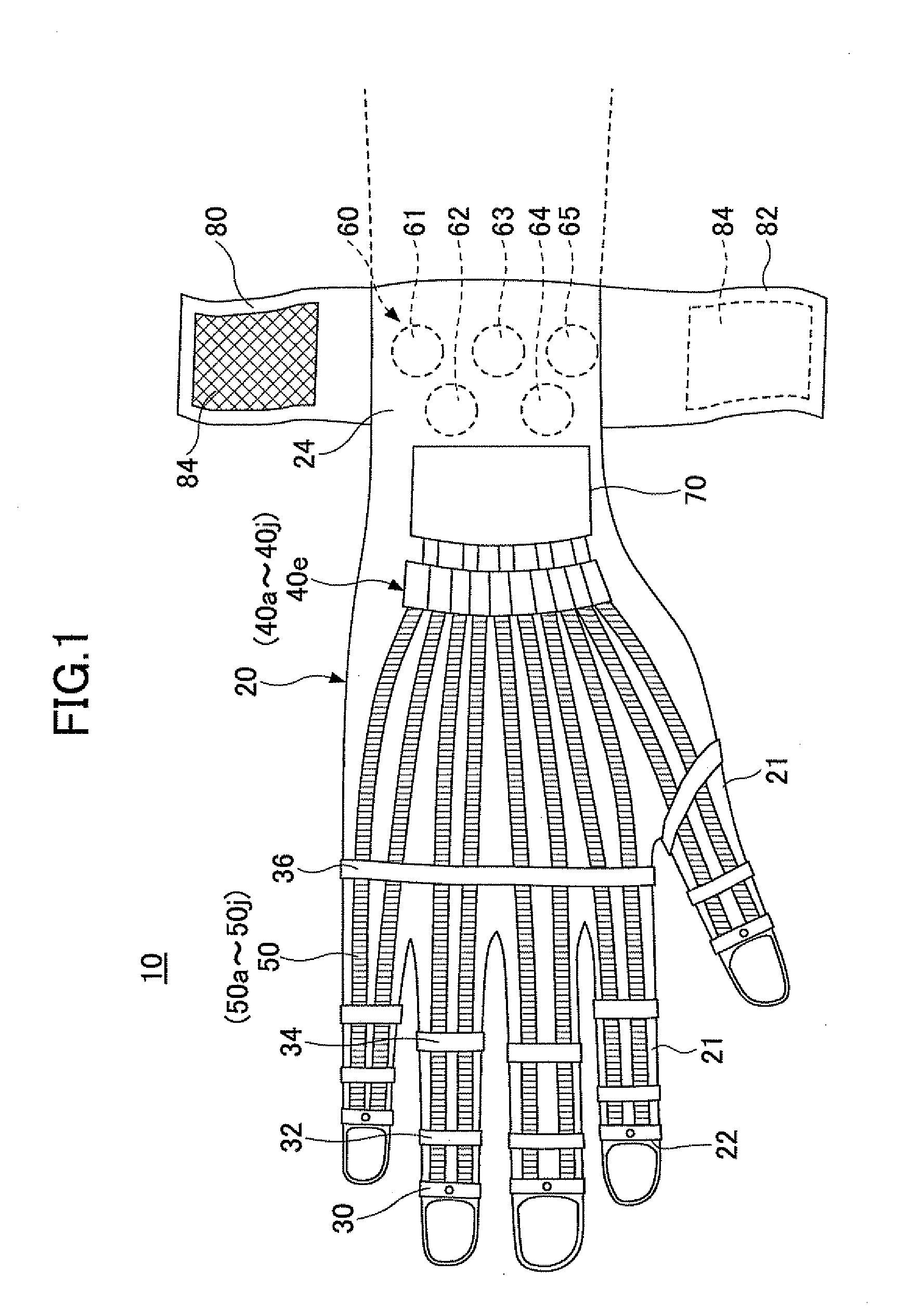Wearable type movement assisting apparatus