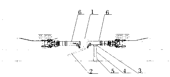 Car hook connecting and hanging method