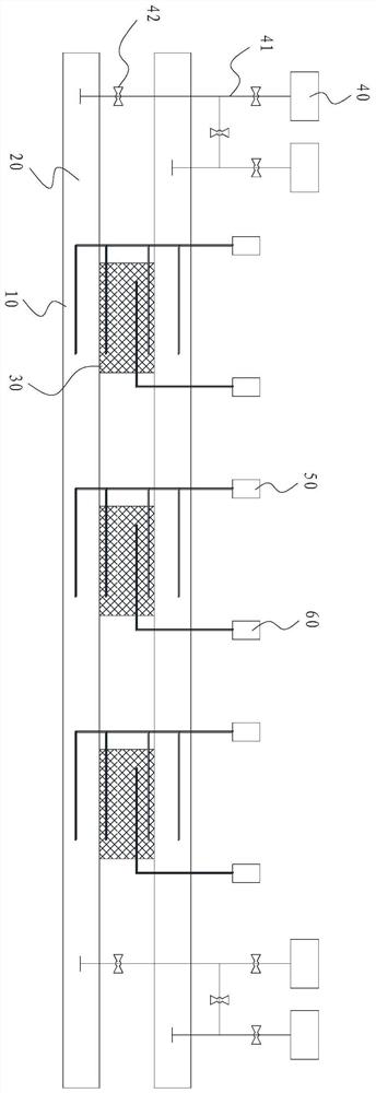 Multi-station collaborative ventilation and smoke exhaust system and control method for short-distance dense stations