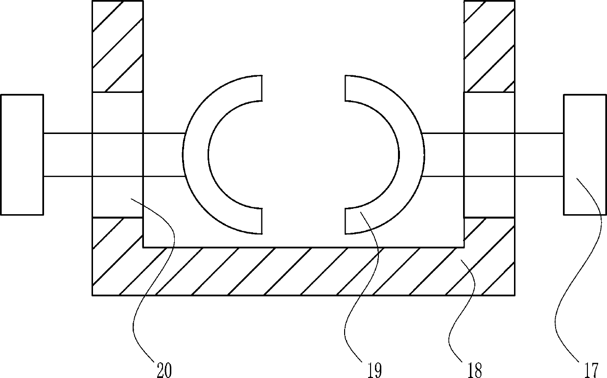 A cutting device for stage lighting