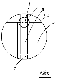 Speed regulation motor front-and-back driving mechanism of parking equipment framework