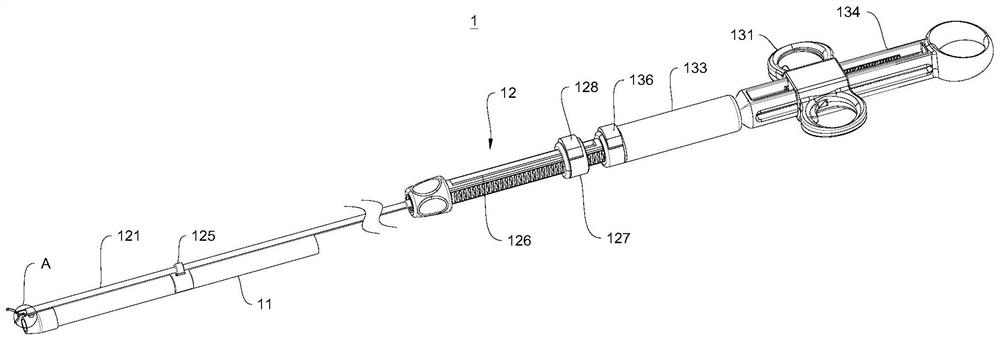 Mucous membrane traction device and endoscopic system