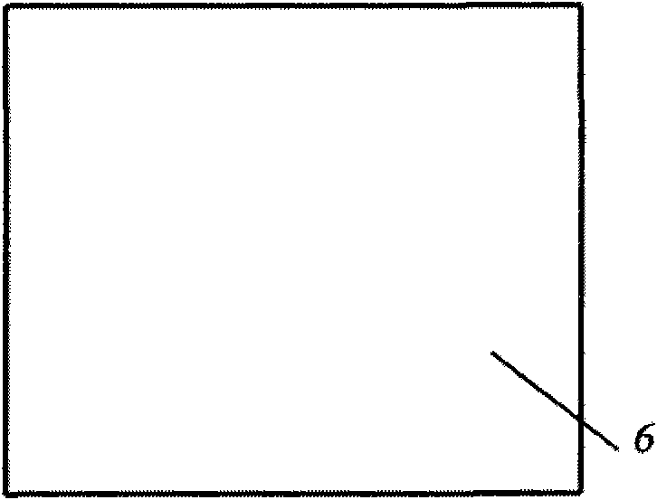 Plane area measuring method based on digital image technology