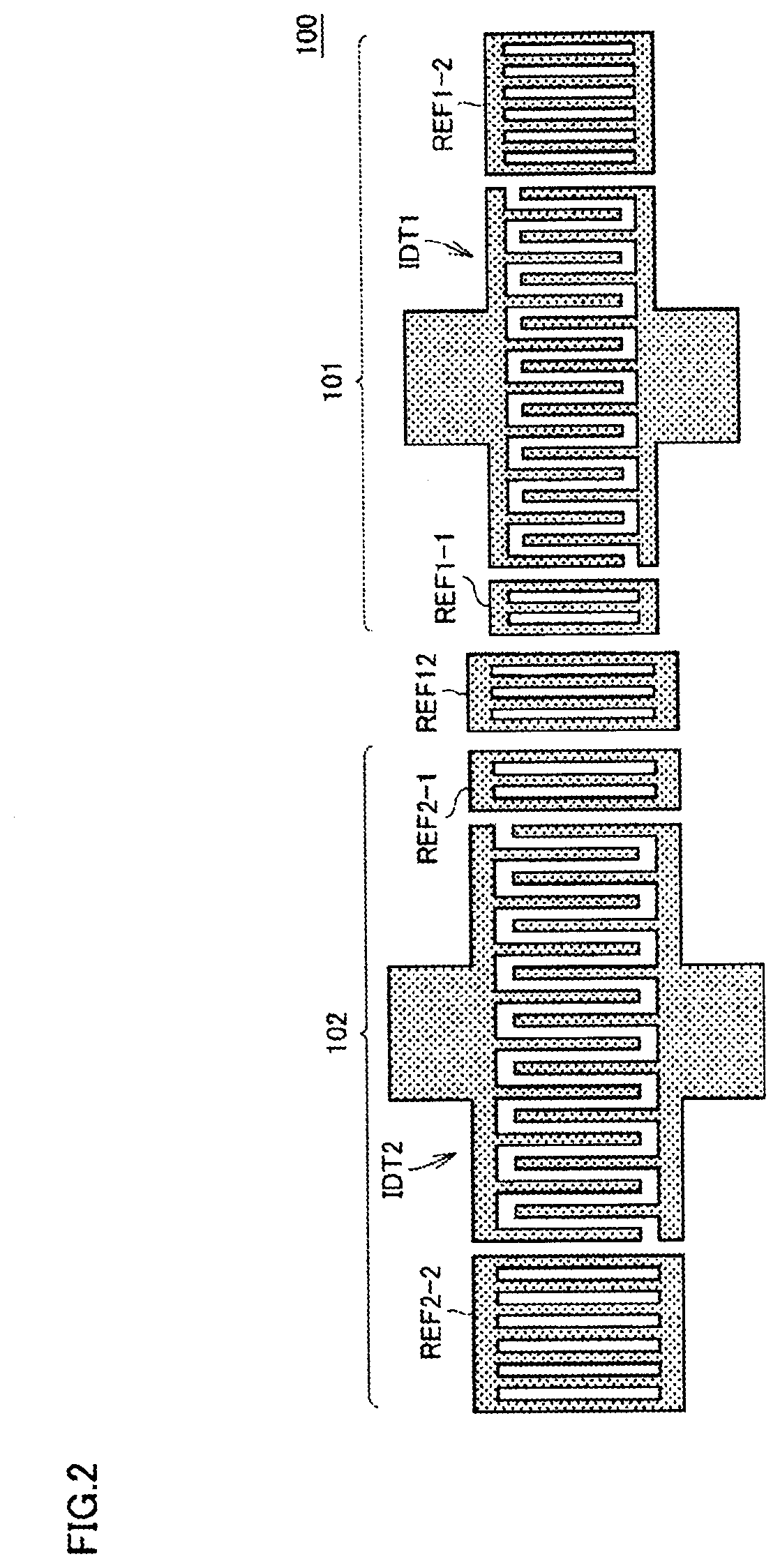 Acoustic wave device, and ladder filter including the same